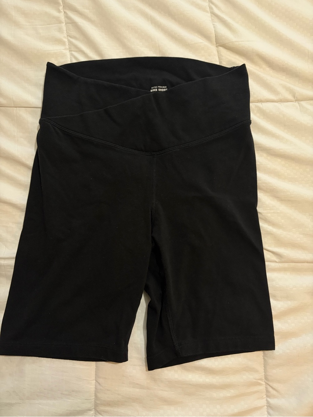 Old Navy Black High-Waist Women’s Bike Shorts